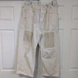 Free People We The Free Moxie Pull-On Barrel Jeans Size 32